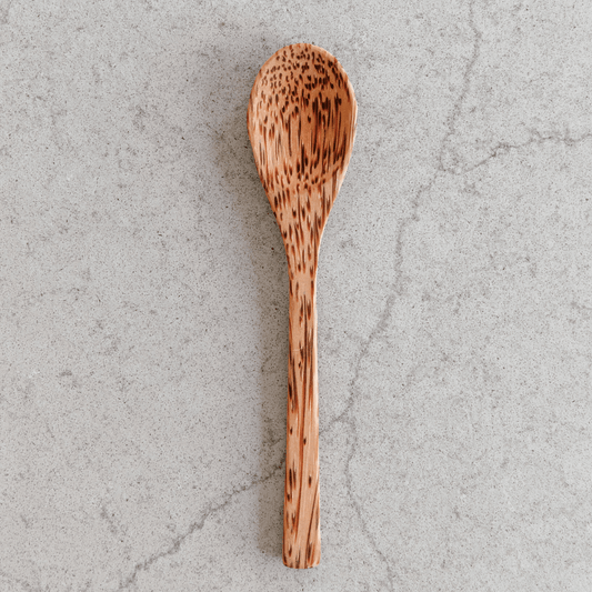WOODEN SPOON MADE OF COCONUT