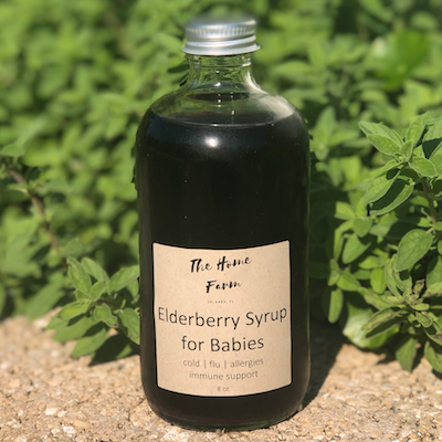 elderberry syrup for kids and immune support